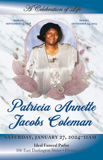 Patricia Coleman Memorial Program