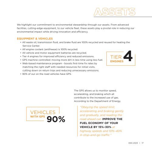 Wayne Brothers Companies 2023 ESG Report