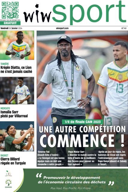 Journal wiwsport n348 - 26 janvier 2024