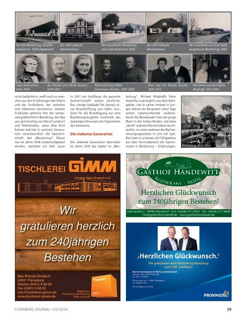 Flensburg Journal Ausgabe 257 - Februar 2024