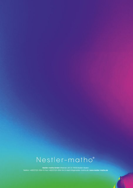 Nestler-matho Katalog 2024