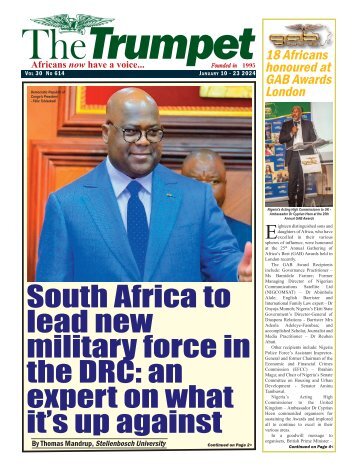 The Trumpet Newspaper Issue 614 (January 10 - 23 2024)