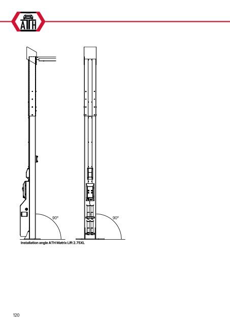 ATH-Heinl 2-post lift ATH Matrix Lift 2.65/2.75XL