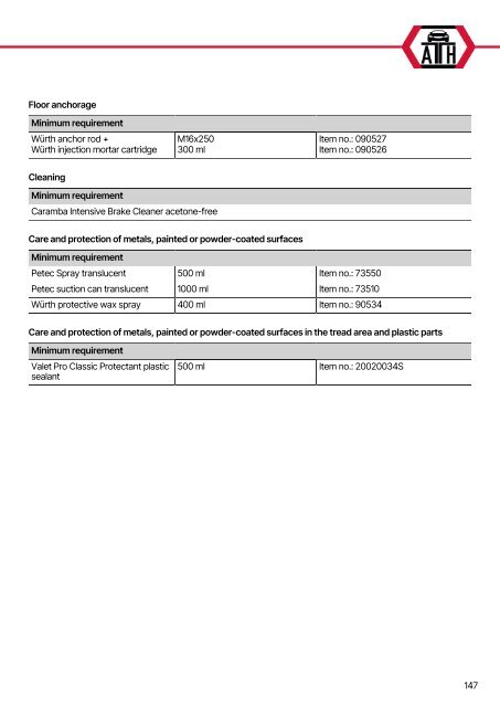 ATH-Heinl 2-post lift ATH Matrix Lift 2.65/2.75XL