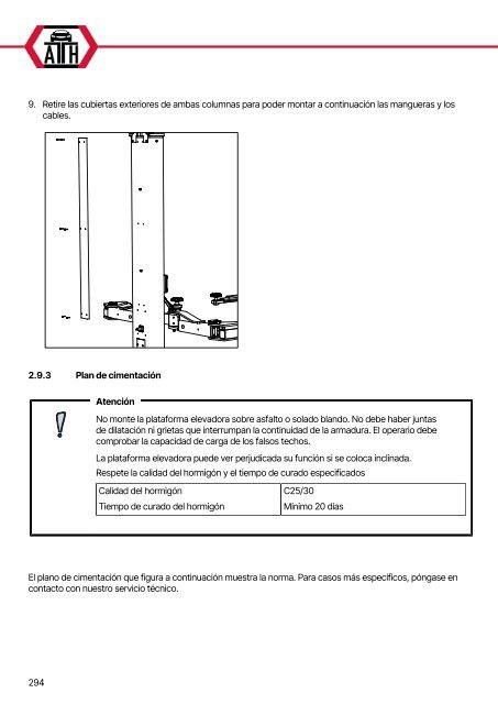 ATH-Heinl 2-post lift ATH Matrix Lift 2.65/2.75XL