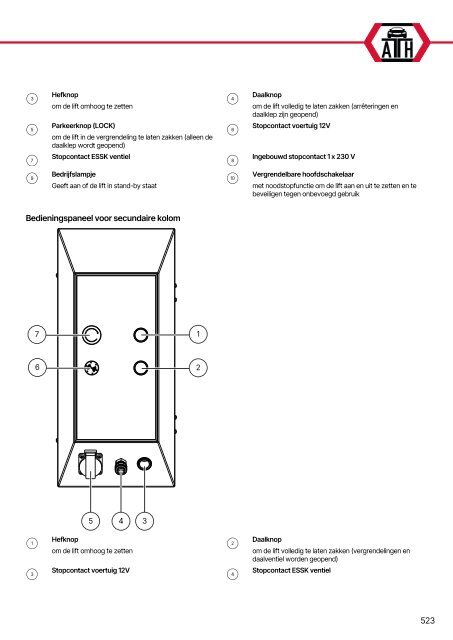 ATH-Heinl 2-post lift ATH Matrix Lift 2.65/2.75XL