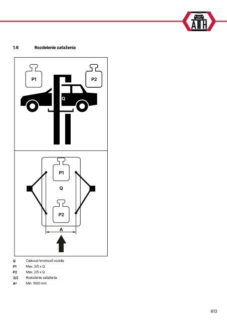 ATH-Heinl 2-post lift ATH Matrix Lift 2.65/2.75XL