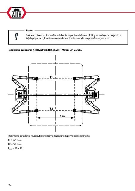 ATH-Heinl 2-post lift ATH Matrix Lift 2.65/2.75XL