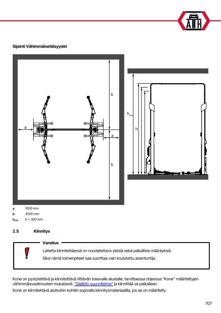 ATH-Heinl 2-post lift ATH Matrix Lift 2.65/2.75XL