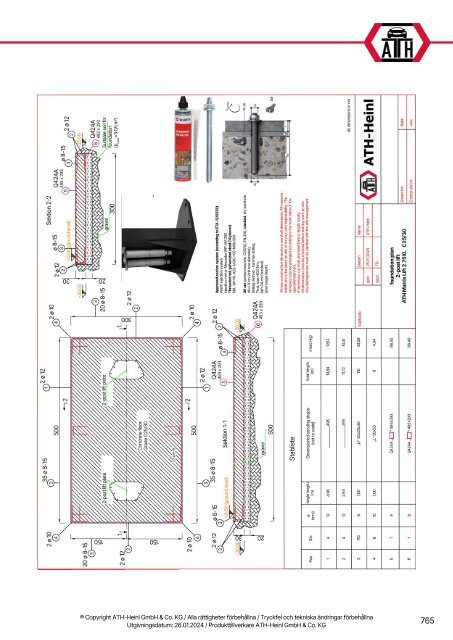 ATH-Heinl 2-post lift ATH Matrix Lift 2.65/2.75XL