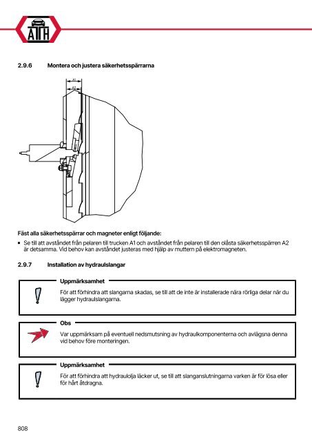 ATH-Heinl 2-post lift ATH Matrix Lift 2.65/2.75XL