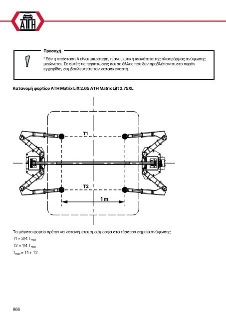 ATH-Heinl 2-post lift ATH Matrix Lift 2.65/2.75XL