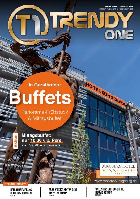 TRENDYone | Das Magazin – Augsburg – Februar 2024