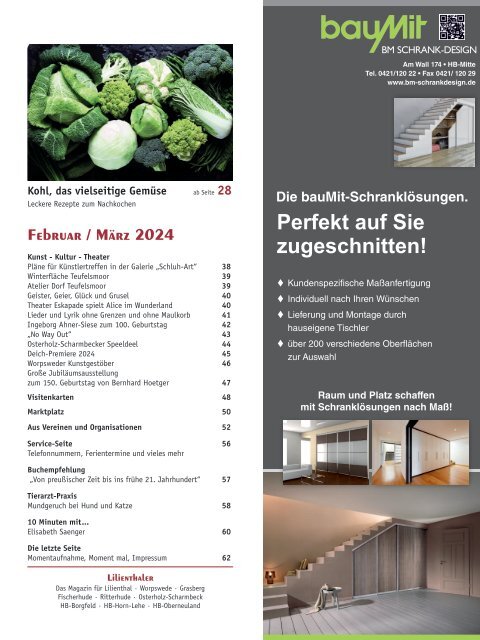 Lilienthaler - Das Magazin 1-2024