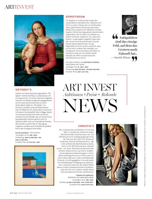 Art Quarterly - Luxury can be Art