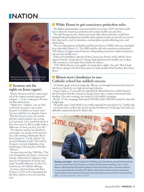 Angelus News | January 26, 2024 | Vol. 9 No. 2