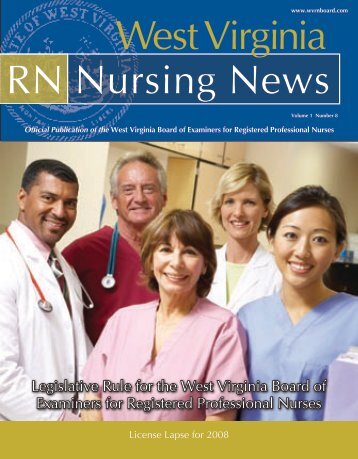 RN Nursing News - West Virginia Board of Examiners for Registered ...