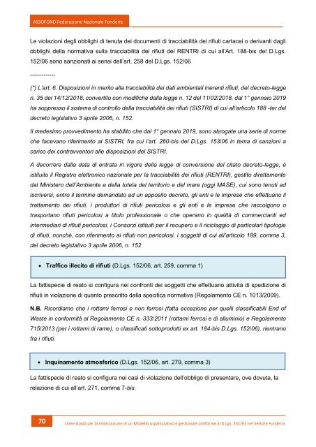 Linee Guida 231Terza edizione