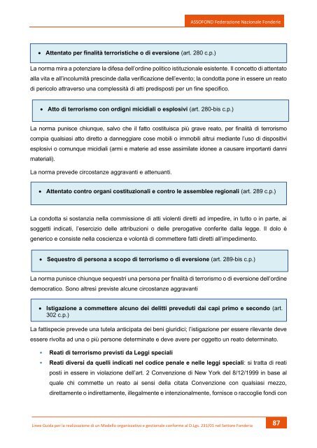 Linee Guida 231Terza edizione