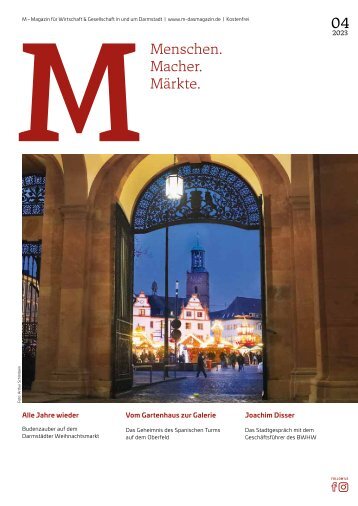 M das Magazin für Wirtschaft und Gesellschaft - Darmstadt No. 01 2024