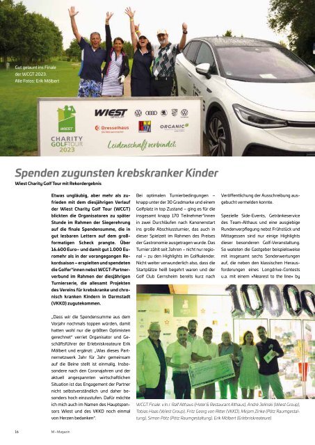 M das Magazin für Wirtschaft und Gesellschaft - Darmstadt No. 01 2024