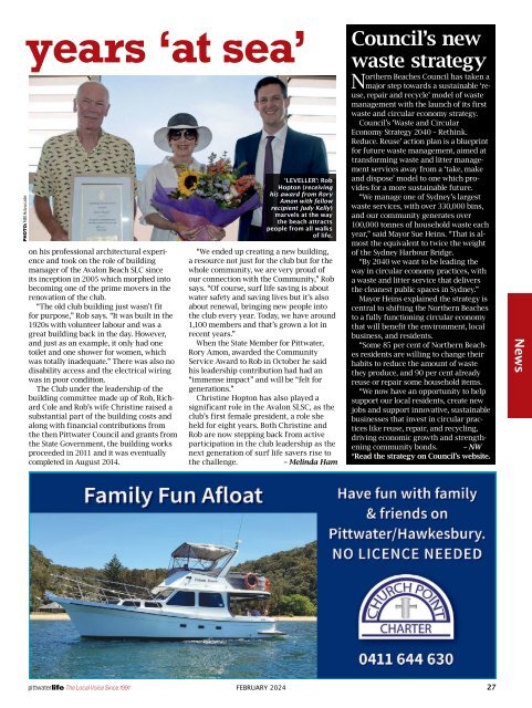 Pittwater Life Febraury 2024 Issue