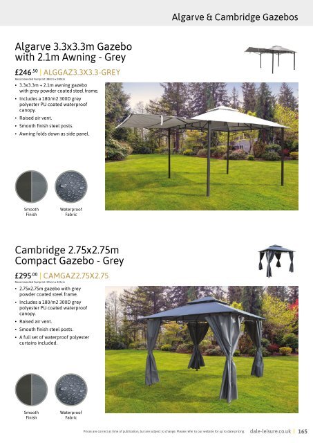 Dale Leisure 2024 Outdoor Furniture Brochure