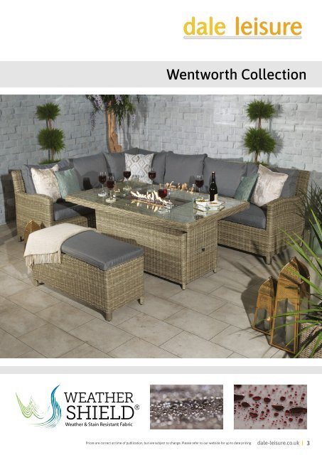 Dale Leisure 2024 Outdoor Furniture Brochure