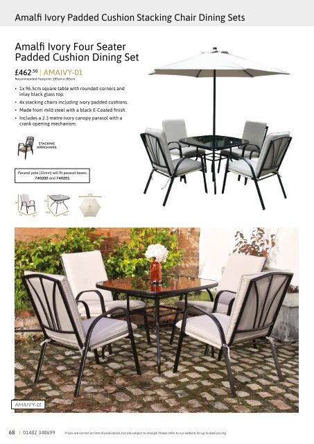 Dale Leisure 2024 Outdoor Furniture Brochure