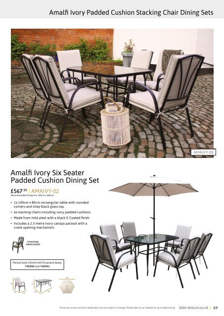 Dale Leisure 2024 Outdoor Furniture Brochure