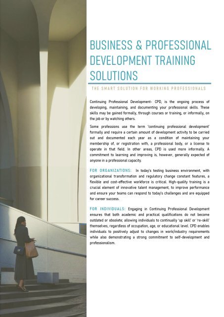 CPD Catalog | Professional Development 2024 SPRING | Career-focused courses built for you