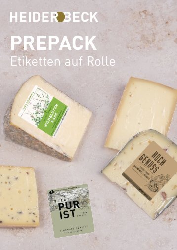 Heiderbeck Prepack Etiketten Katalog 2024