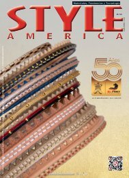 STYLE AMERICA Materiales, Tendencias y Tecnología edición #30