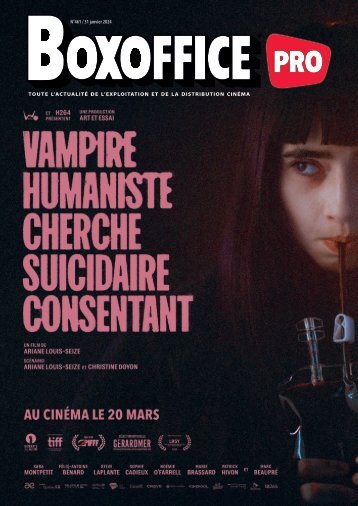 Boxoffice Pro n°461 – 31 janvier 2024