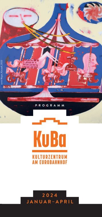 KUBA - Programmflyer 2024 JAN-APR