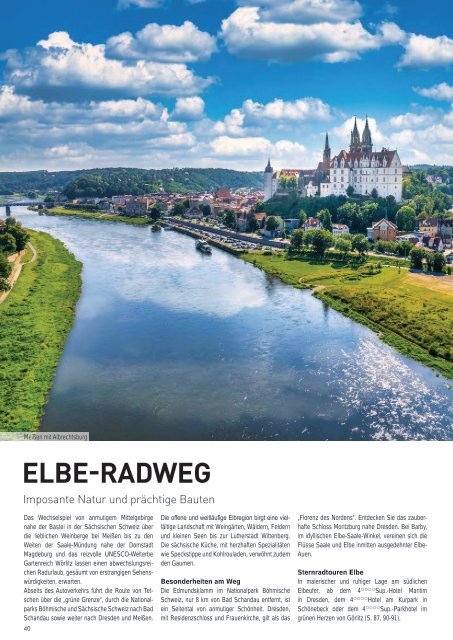 Donau Touristik Katalog: Radreisen 2024