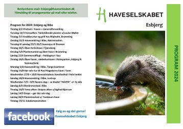 Program for 2024 – Haveselskabet Esbjerg