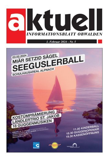 Aktuell Obwalden | KW 05 | 1. Februar 2024