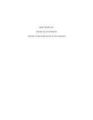 2023 Financial Statement