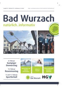 31.01.2024 Bürger- und Gästeinformation Bad Wurzach
