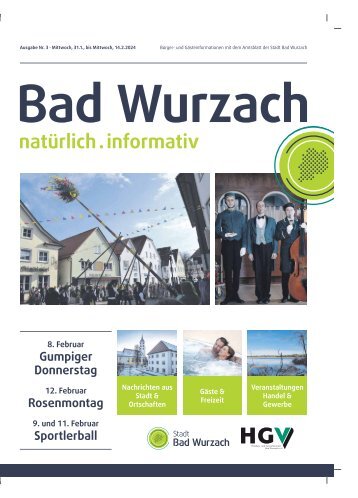 31.01.2024 Bürger- und Gästeinformation Bad Wurzach