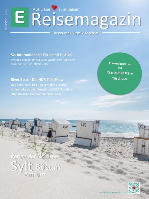 E-Reisemagazin Ausgabe Februar 2024