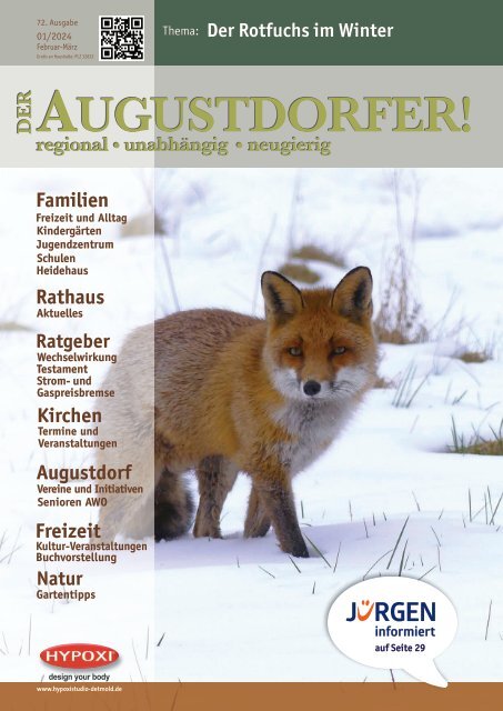 Der Augustdorfer: Der Rotfuchs im Winter