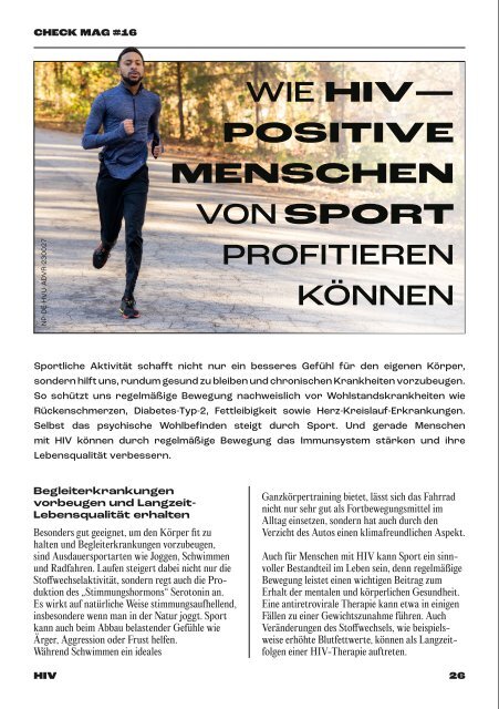 CHECK Magazin - Gesundheitsmagazin für Männer No.16