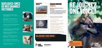 Rejoignez One Voice