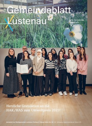 Gemeindeblatt Lustenau Nr. 5 | Freitag, 3. Februar 2024