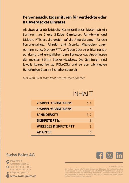 Katalog - Personenschutzgarnituren 2024