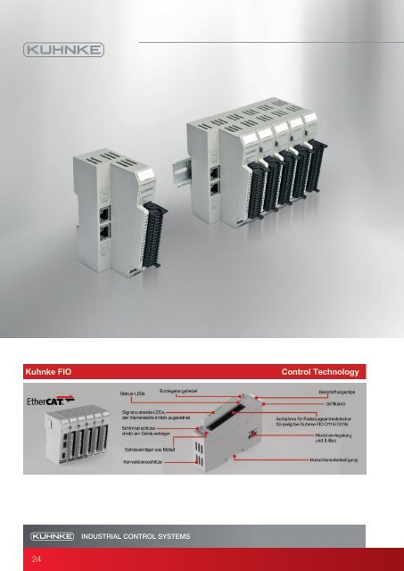 KUHNKE TURKEY Endüstriyel Otomasyon Sistemleri Kataloğu