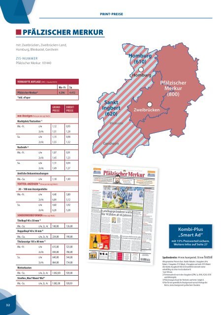 Saarbrücker Zeitung - Crossmedia Preisliste Nr. 72