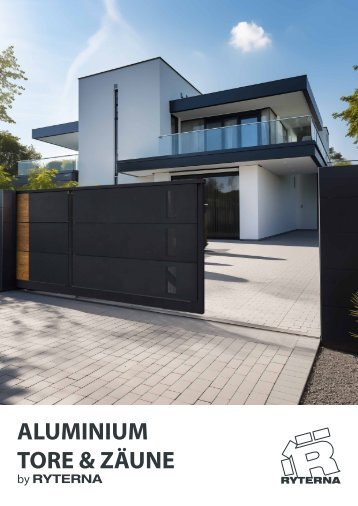 Aluminium gates &amp; fences by Ryterna DE 